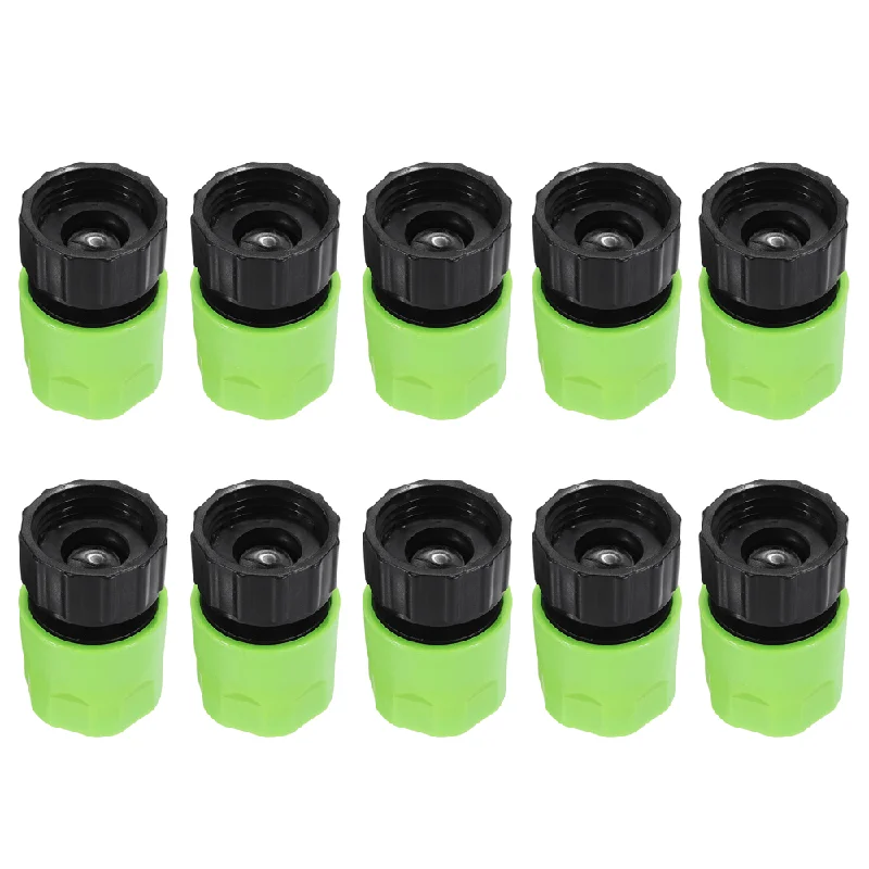 10Pcs/Set 3/4'' Female Hose Quick Connector Garden Water Quick Coupling Irrigation Pipe Fitting Drip Connect Adapter