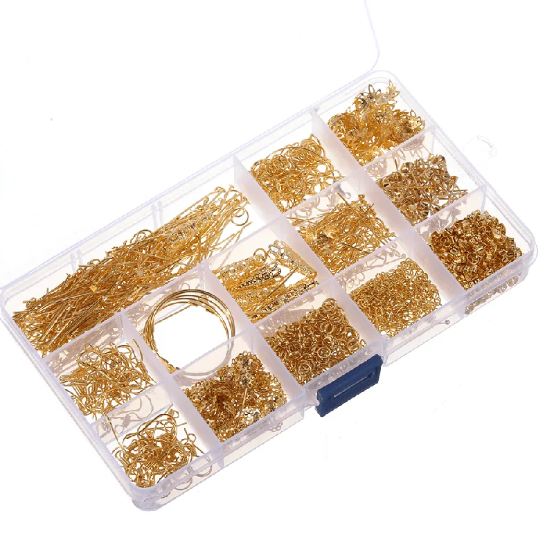 720Pcs/Set Jewelry Making Kit DIY Earring Findings Hook Pins Mixed Handcraft Accessories