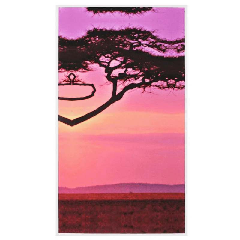 Large Sunset&Tree Canvas Print Wall Art Painting Picture NO Frame Home Decorations