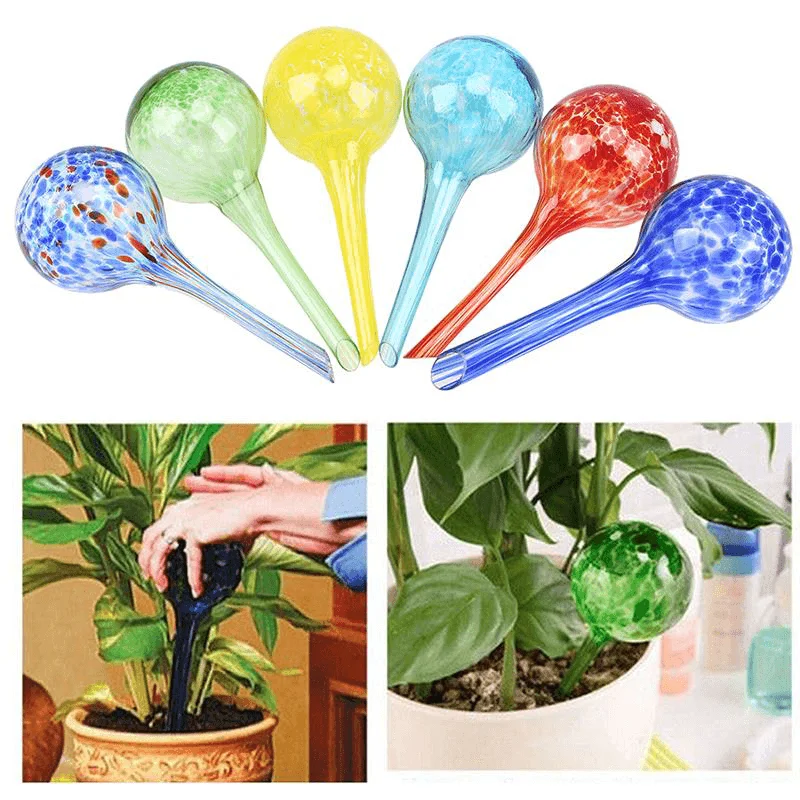 Lazy Automatic Watering Device Dripper Potted Drip Irrigationwatering Globe Set