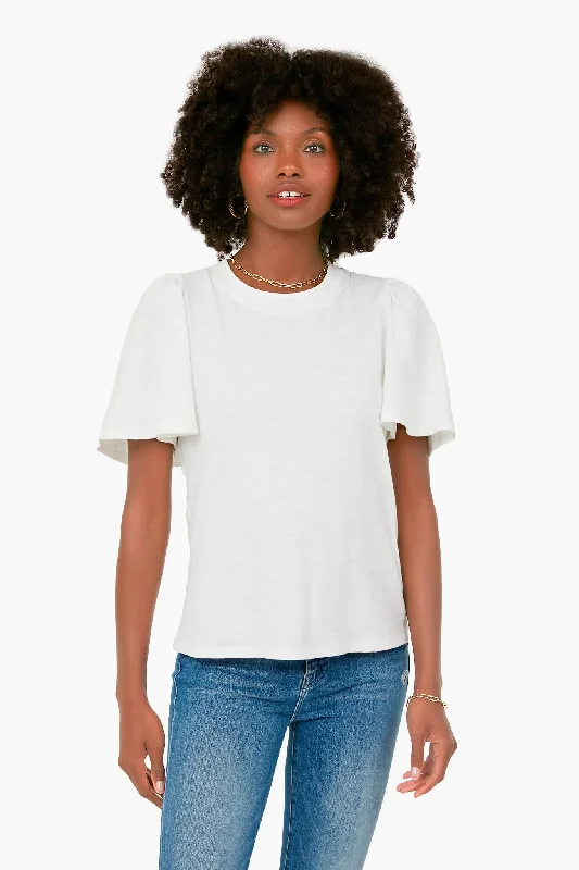 White Tommy Short Sleeve Crewneck