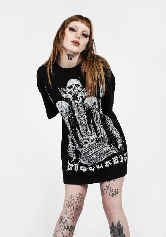 XENOMORT SHORT SLEEVE T SHIRT DRESS