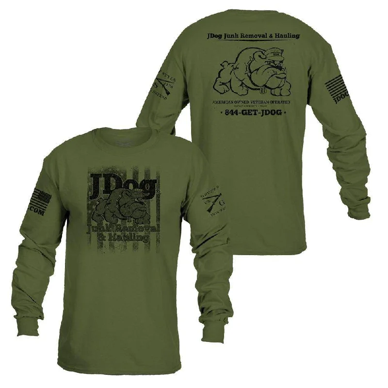 JDog Long Sleeve T-Shirt - Military Green