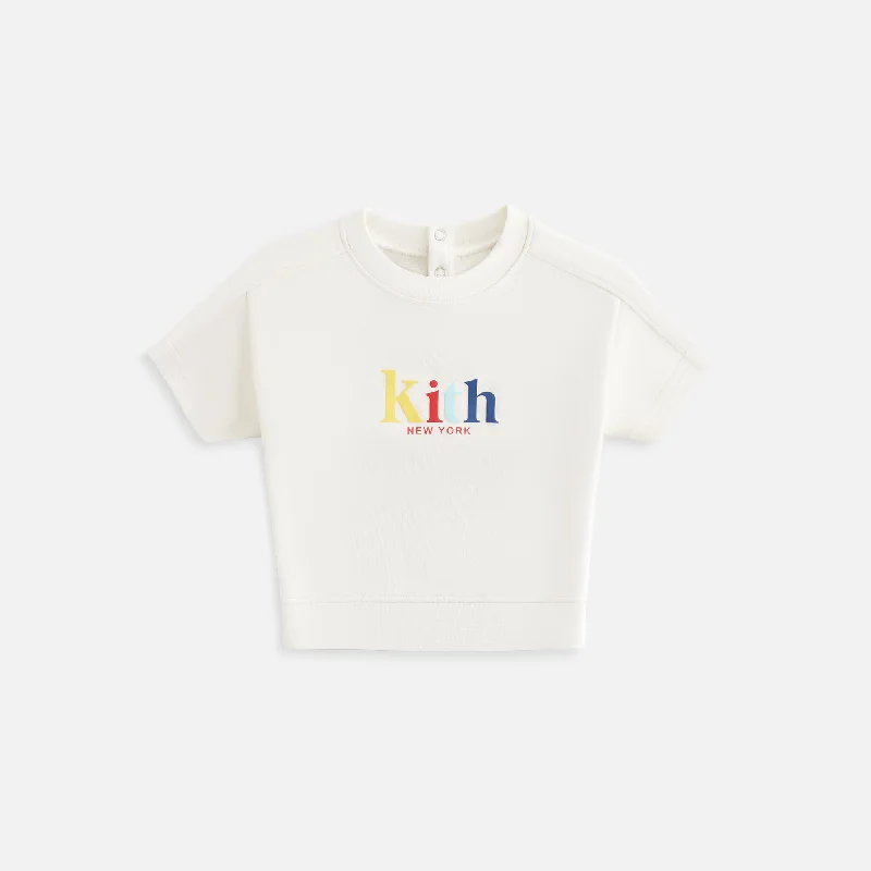 Kith Baby Nelson Short Sleeve Crew - Silk