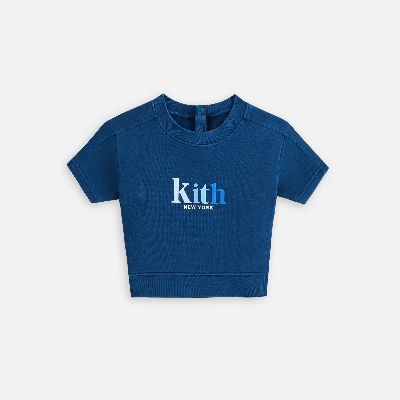 Kith Baby Nelson Short Sleeve Crew - Soul