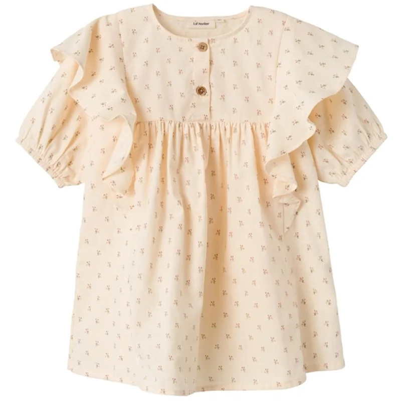 Lil'Atelier Turtledove Famaja Dress