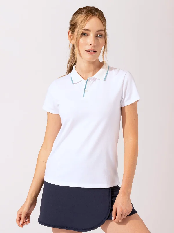 Paulette Short Sleeve Polo