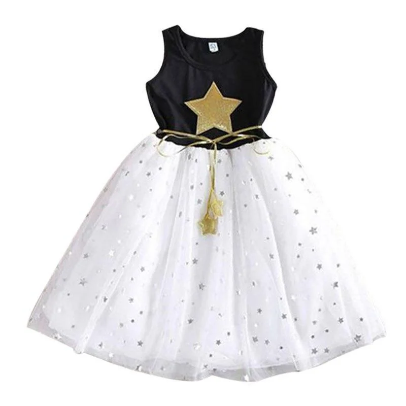 Star Pattern Party Dress