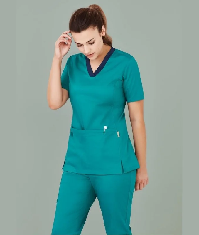 Womens Riley V-Neck Scrub Top