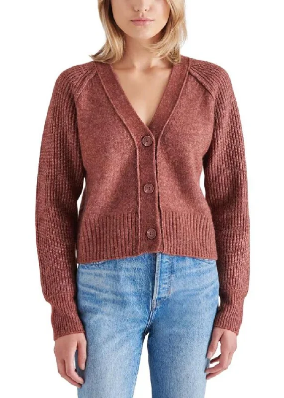 Steve Madden Beckie Cardigan- Baked Apple