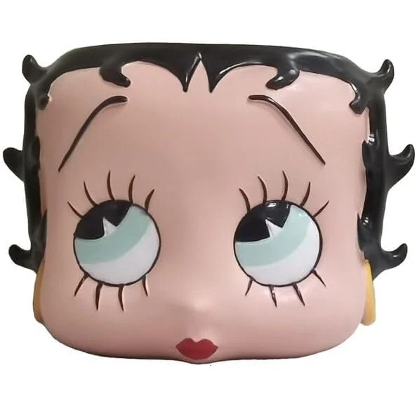 6.75" Betty Boop Sculpted Face Flower Pot