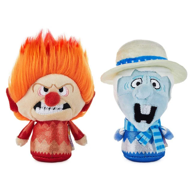 Hallmark itty bittys® The Year Without a Santa Claus Heat Miser and Snow Miser Plush, Set of 2