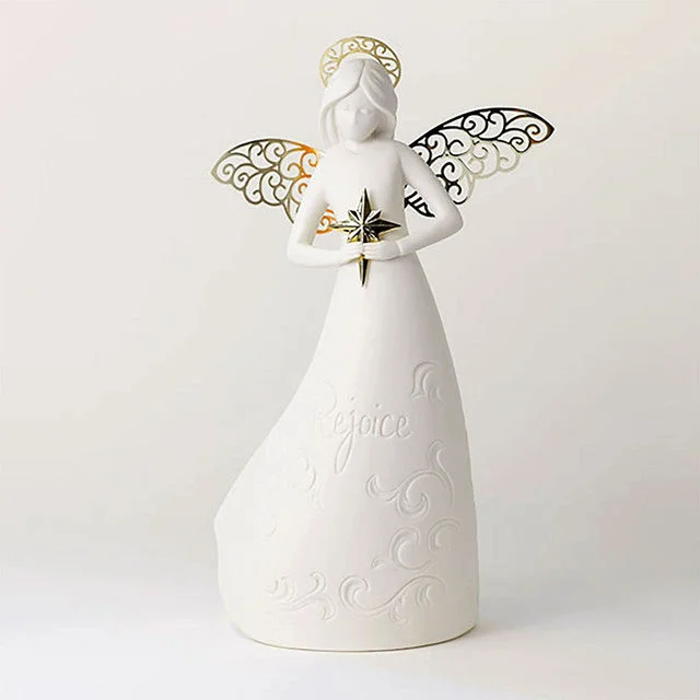 Hallmark Joanne's Angels Rejoice Lighted Angel Figurine, 12"