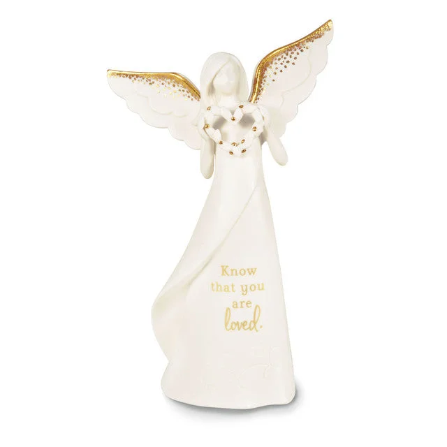 Hallmark Joanne's Angels You Are Loved Angel Figurine, 9.5"