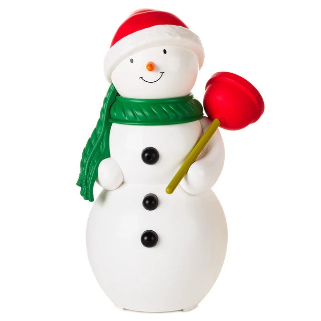 Hallmark Jolly in the John Holiday Snowman With Sound