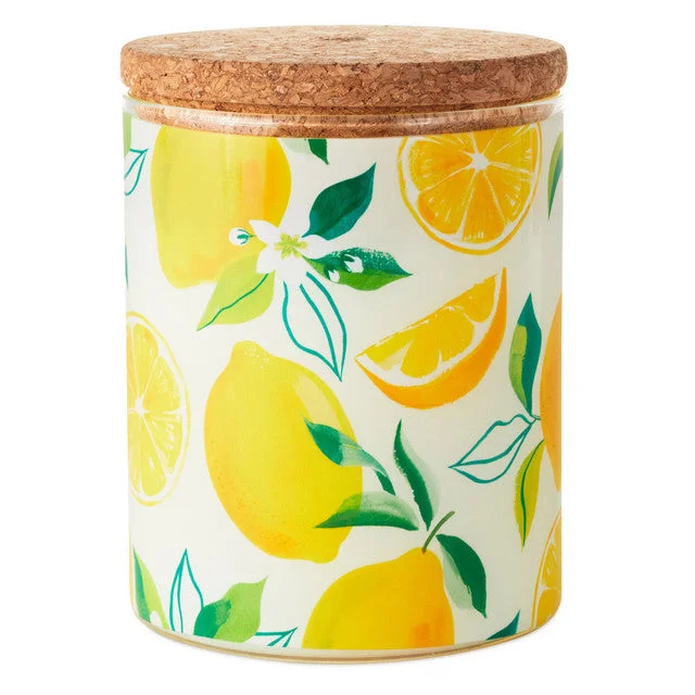 Hallmark Meyer Lemon and Lemon Zest Scented 2-Wick Jar Candle, 14.5 oz.