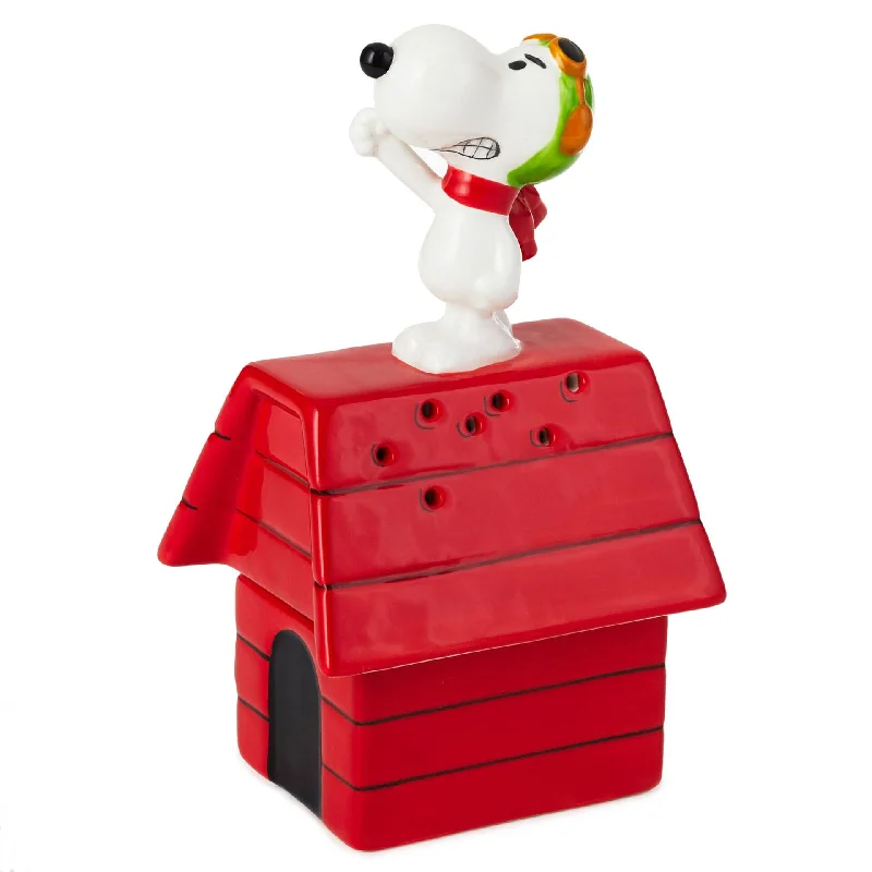 Hallmark Peanuts® Flying Ace Snoopy Stacked Salt and Pepper Shaker Set of 2