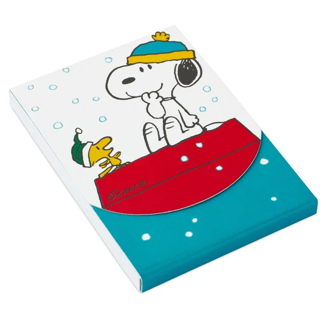 Hallmark Peanuts Foldover Memo Pad