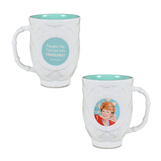 Hallmark The Golden Girls Blanche Devereaux Sculpted Mug, 14.5 oz.