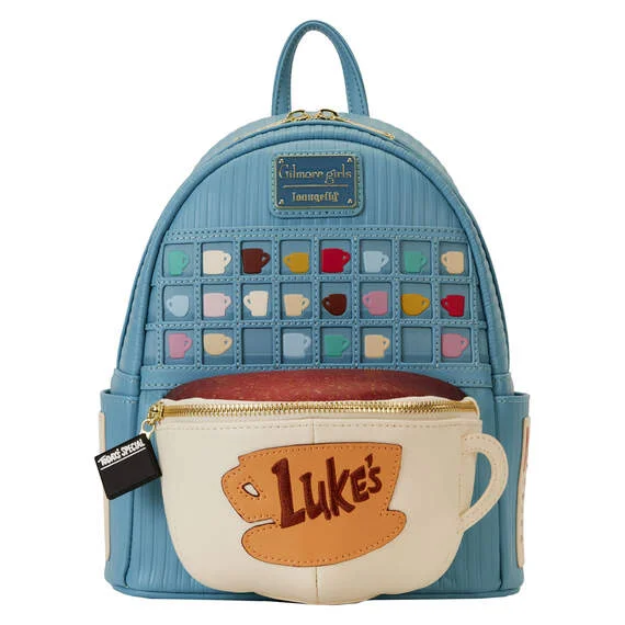 Loungefly Gilmore Girls Luke's Diner Coffee Cup Mini Backpack