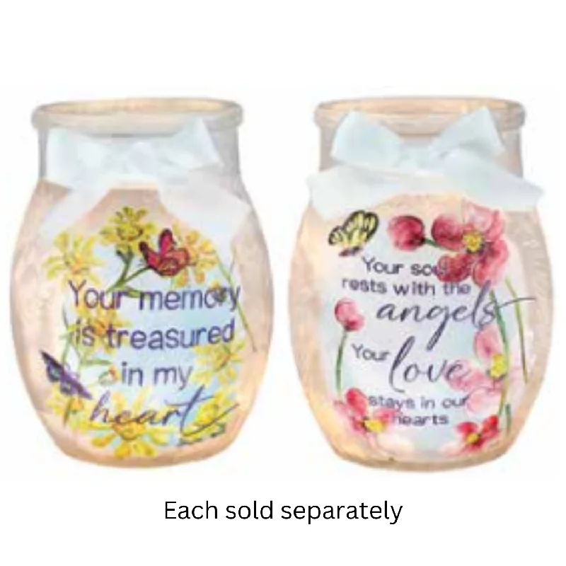 Treasured Memories Small Jar with Ribbon