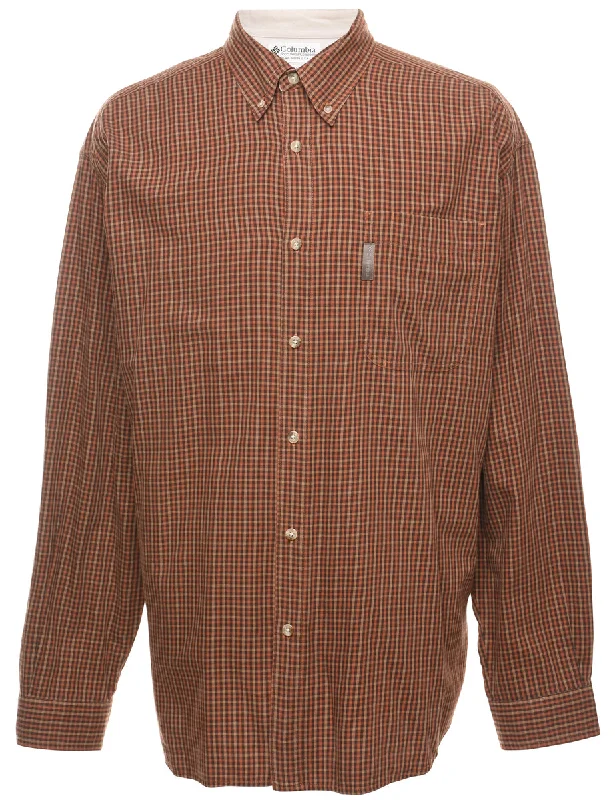 Columbia Checked Shirt - XL