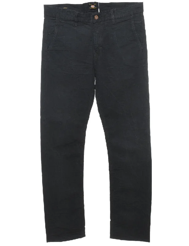 Dickies Black Workwear Trousers - W32 L32