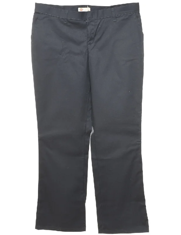 Dickies Tapered Navy Chino Trousers - W37 L33