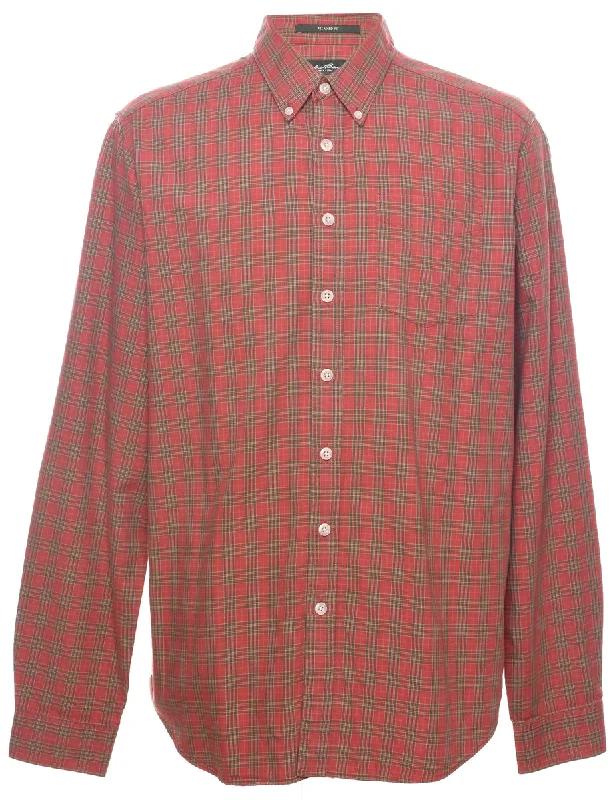 Eddie Bauer Checked Shirt - L