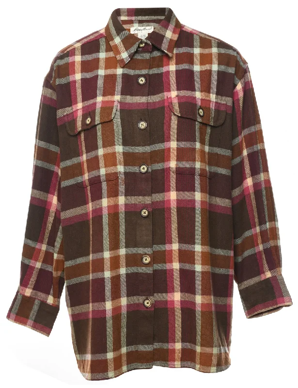 Eddie Bauer Checked Shirt - S