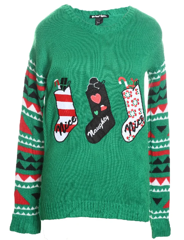 Festive Season Christmas Jumper - L