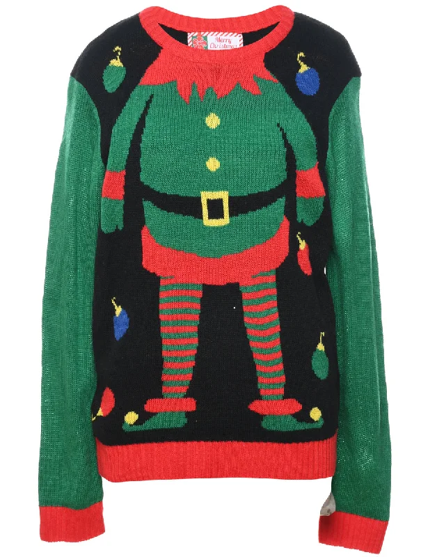 Festive Season Christmas Jumper - L